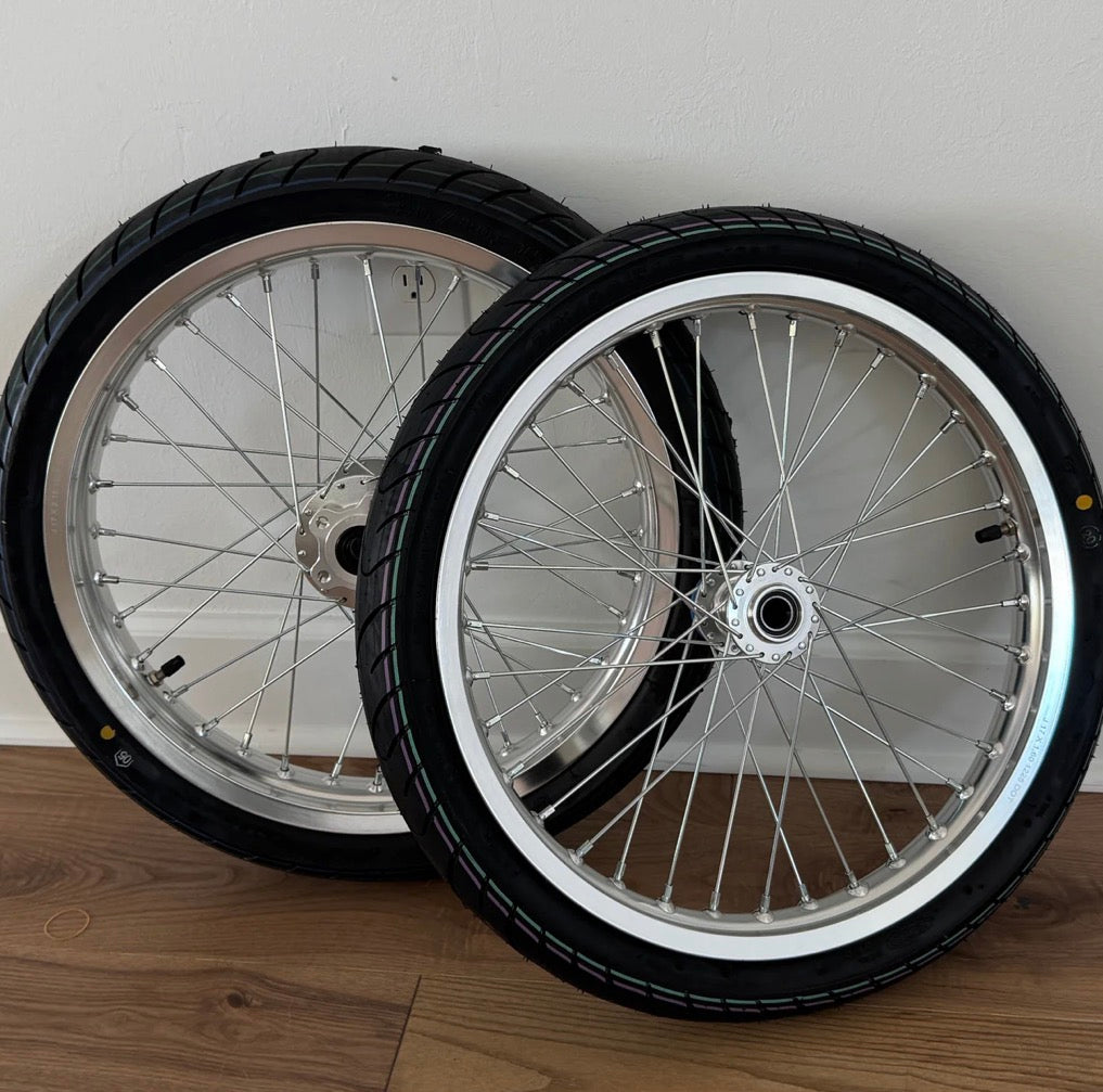 17” CST CHROME LBX/ERIDE SUPERMOTO KIT