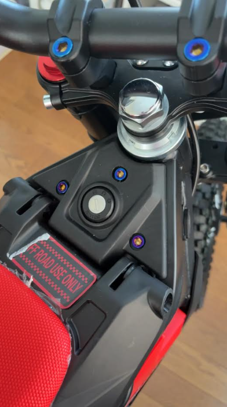 Yozma Key Ignition Titanium Bolts (set of 3)